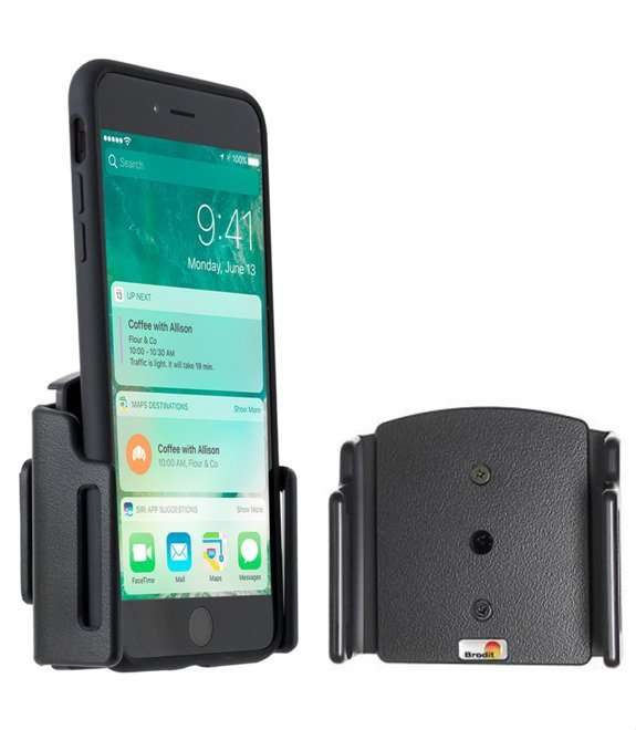 Uchwyt uniwersalny regulowany do Samsung Galaxy S22+ bez futerału oraz w futerale lub etui o wymiarach: 75-89 mm (szer.), 2-10 mm (grubość)