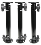 Okrągła podstawa montażowa o długości 264 mm i średnicy 64 mm