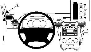 ProClip do Kia Rondo 07-09