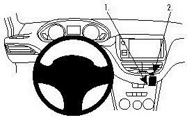 ProClip do Peugeot 208 12-19 