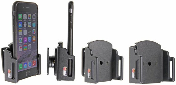 Uchwyt regulowany do Apple iPhone Xs w futerale lub obudowie o wymiarach: 62-77 mm (szer.), 2-10 mm (grubość)