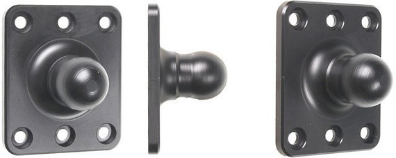 Adapter montażowy do uchwytów indukcyjnych BASEUS, IOTTIE, XIAOMI, XBLITZ, USAMS - 17 mm