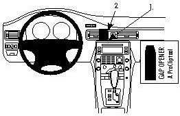 ProClip do Volvo V70 II 08-11