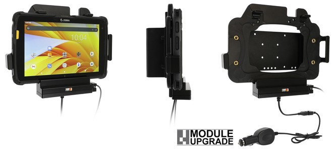 Brodit uchwyt aktywny do Zebra ET45 8.0 z wtykiem do gniazda zapalniczki