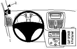 ProClip do Peugeot 206+ 09-13
