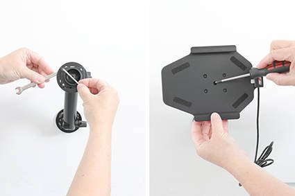 Uchwyt aktywny z kablem USB do Samsung Galaxy Tab A7 LITE