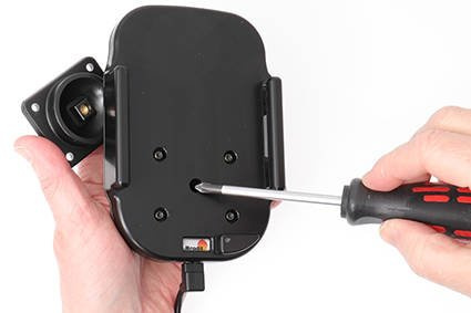 Uchwyt indukcyjny dedykowany do Apple iPhone 11 Pro MAX z wbudowanym kablem USB oraz ładowarką samochodową