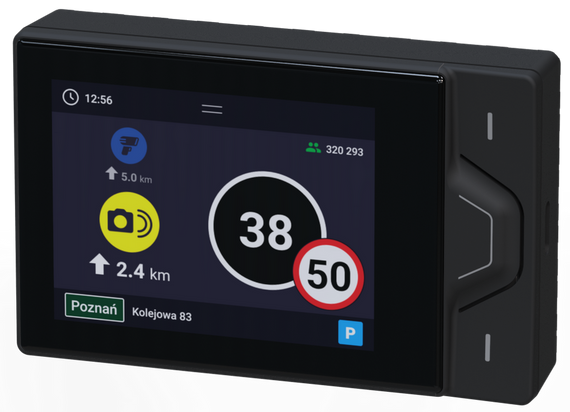 Yanosik RS z dwuletnim abonamentem