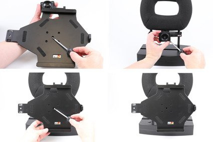 Uchwyt pasywny do Microsoft Surface GO z blokadą na kluczyk