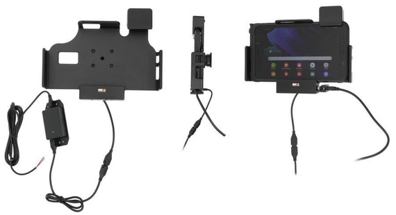 Uchwyt aktywny do instalacji na stałe z blokadą sprężynową do Samsung Galaxy Tab Active 3, SM-T570/SM-T575 w oryginalnym futerale