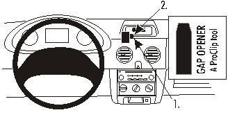 ProClip do Renault Kangoo 03-07