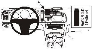 ProClip do Saab 9-3 03-06