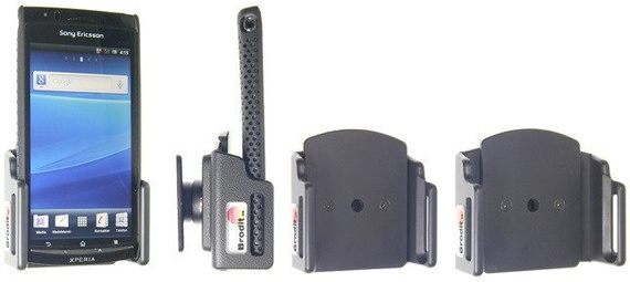 Uchwyt uniwersalny regulowany do Apple iPhone 12 bez futerału oraz w futerale lub etui o wymiarach: 62-77 mm (szer.), 6-10 mm (grubość).