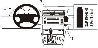 ProClip do BMW Compact 01-07 & BMW 316-330/M3 E46 98-04