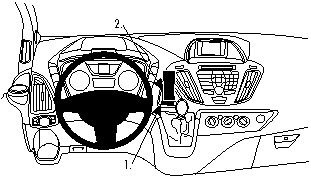 ProClip do Ford Transit 14-18