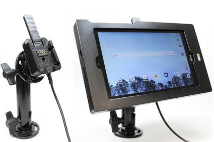 Brodit ochronna obudowa aktywna w wersji z kablem USB i ładowarką samochodową do LG G Pad F2 8.0 z systemem adaptacyjnym Active MultiMoveClip 