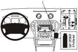 ProClip do Ford Mondeo 12-14