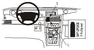 ProClip do Renault VelSatis 02-10