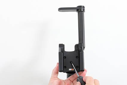 Uchwyt pasywny do M3 MOBILE US20 z dodatkową górną blokadą.