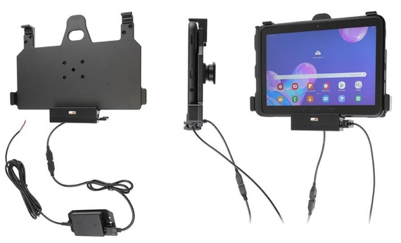 Uchwyt aktywny do instalacji na stałe do Samsung Galaxy Tab Active Pro T540/T545/T547/T547U w oryginalnym futerale