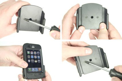 Uchwyt uniwersalny regulowany do iPhone 11 Pro bez futerału oraz w futerale lub etui o wymiarach: 62-77 mm (szer.), 12-16 mm (grubość)