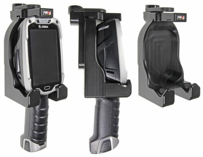 Uchwyt pasywny z dodatkowym zabezpieczeniem do Zebra TC8000