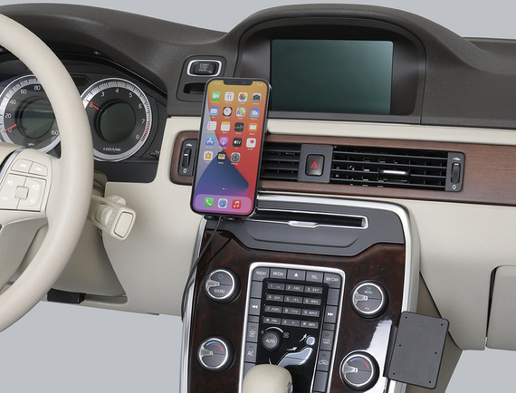 Magnetyczna Ładowarka Samochodowa MagSafe do Samsung z Regulowaną Podstawką na Telefon