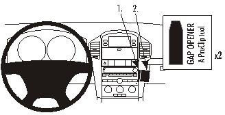 ProClip do Chevrolet Captiva 07-11