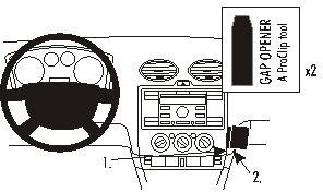 ProClip do Ford Focus 05-10