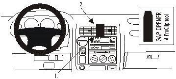 ProClip do Toyota LandCruiser 90 97-02