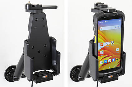 Zebra TC 73 aktywny uchwyt bazowy pod stałą instalcję 12/24V oraz z blokadą kluczykową