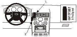 ProClip do Ford Mondeo 01-07
