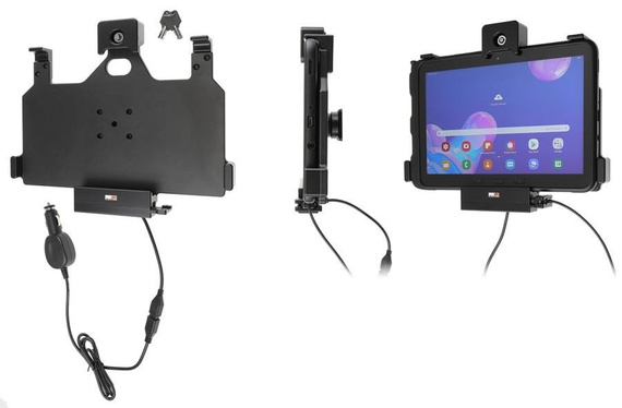 Uchwyt aktywny z blokadą na kluczyk do Samsung Galaxy Tab Active Pro T540/T545/T547/T547U w oryginalnym futerale