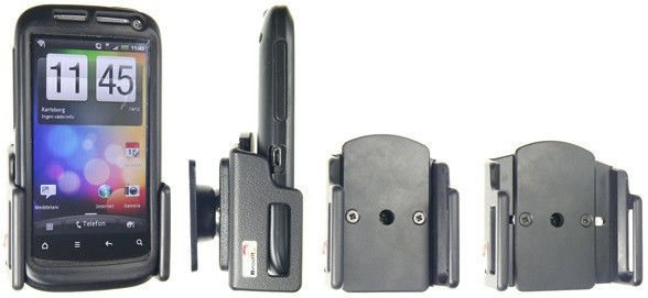 Uchwyt uniwersalny pasywny do smartfonów bez futerału oraz w futerale lub etui o wymiarach: 49-63 mm (szer.), 9-13 mm (grubość).