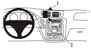 ProClip do Chevrolet Trail Blazer 02-09