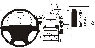 ProClip do Chevrolet Captiva 07-11