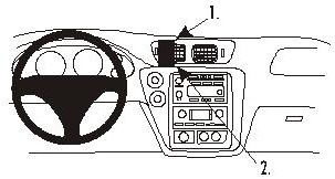 ProClip do Chevrolet Trail Blazer 02-09