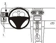 ProClip do Volvo C70 06-15