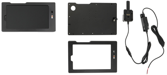 Brodit ochronna obudowa z adapterem Molex do profesjonalnego montażu do Lenovo Tab M8 HD TB-8505XC z systemem adaptacyjnym Active MultiMoveClip