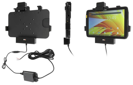 Uchwyt aktywny o wzmocnionej konstrukcji do Zebra ET45 10.0 z blokadą sprężynową.