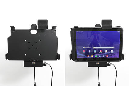 Uchwyt aktywny z blokadą sprężynową do instalacji na stałe do Samsung Galaxy Tab Active 4 Pro SM-T630/SM-T636 w oryginalnym futerale