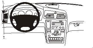 ProClip do Volvo S60 05-10