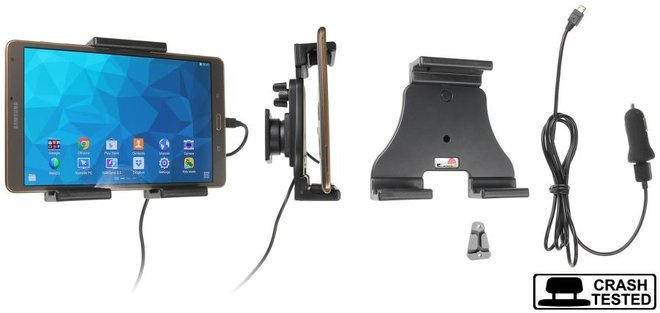 Uchwyt aktywny do tabletów Android w futerale o wymiarach: 120-150 mm (szer.), do 25 mm (grubość)