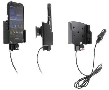Uchwyt aktywny do Kyocera Duraforce Pro 2 z ładowarką samochodową USB