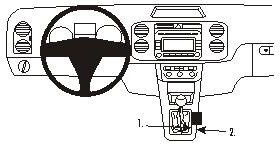 ProClip do Volkswagen Golf Plus 05-14