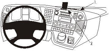 ProClip do Mercedes Benz Actros 4 13-19