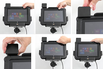 Aktywny modułowy uchwyt o wzmocnionej konstrukcji do Zebra ET55 8.4