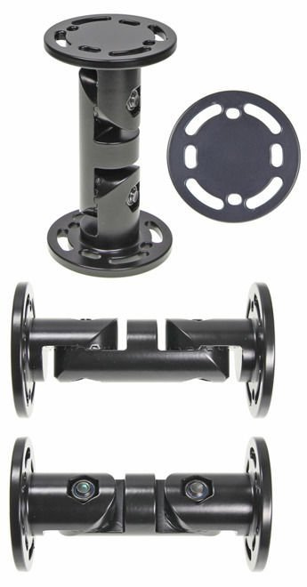 Okrągła podstawa montażowa o długości 114 mm i średnicy 64 mm