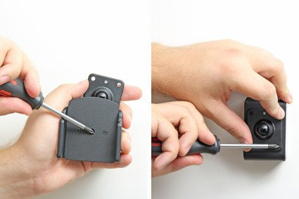 Uchwyt regulowany do Apple iPhone Xr w futerale lub obudowie o wymiarach: 62-77 mm (szer.), 2-10 mm (grubość)