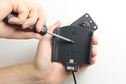 Uchwyt do LG V20 z wbudowanym kablem USB oraz ładowarką samochodową